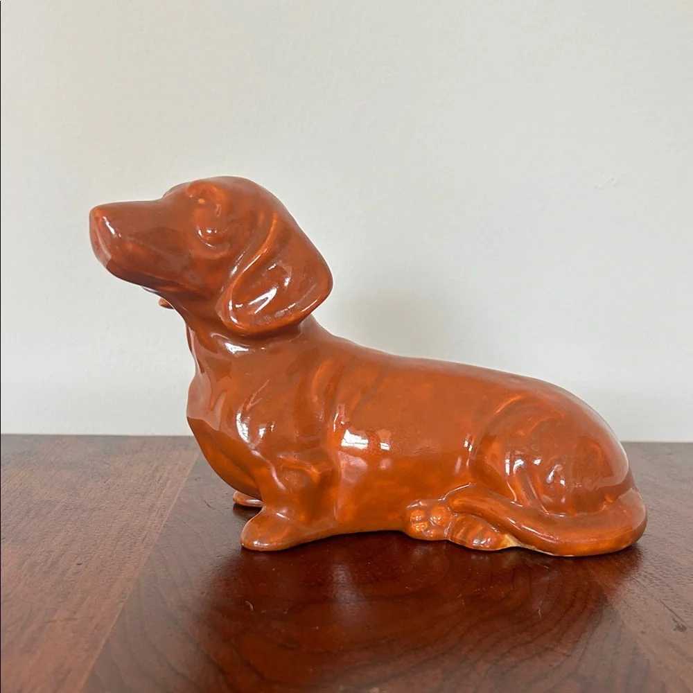 Vintage Ceramic Dachshund Figurine - Picture 1 of 5